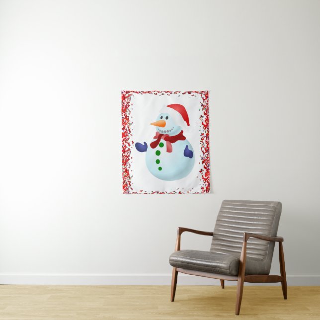 Tapestries Snowman (In Situ)