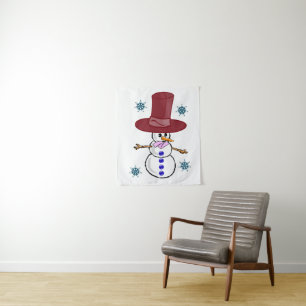 Tapestries Snowman