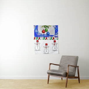 Tapestries Snowman