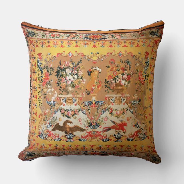 Tapestry, 1720s (textile) cushion (Front)