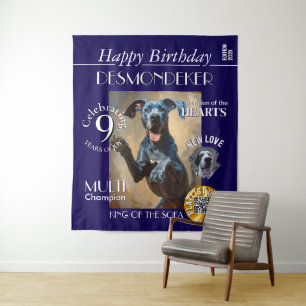 Tapestry Birthday Custom Magazine Cover Backdrop