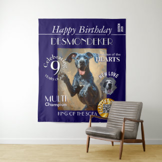 Tapestry Birthday Custom Magazine Cover Backdrop