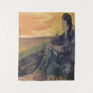 Tapestry : Early Moring, Alone on the River