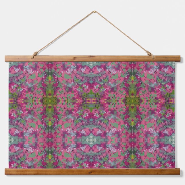 Tapestry - Floral Abstract 14 (Front)
