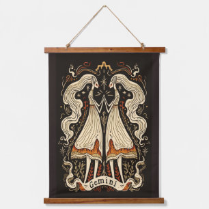 Tapestry Gemini Celestial Zodiac Art