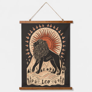 Tapestry Leo Celestial Zodiac Art