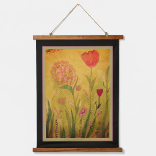 Tapestry - Mixed Media Flowers-2