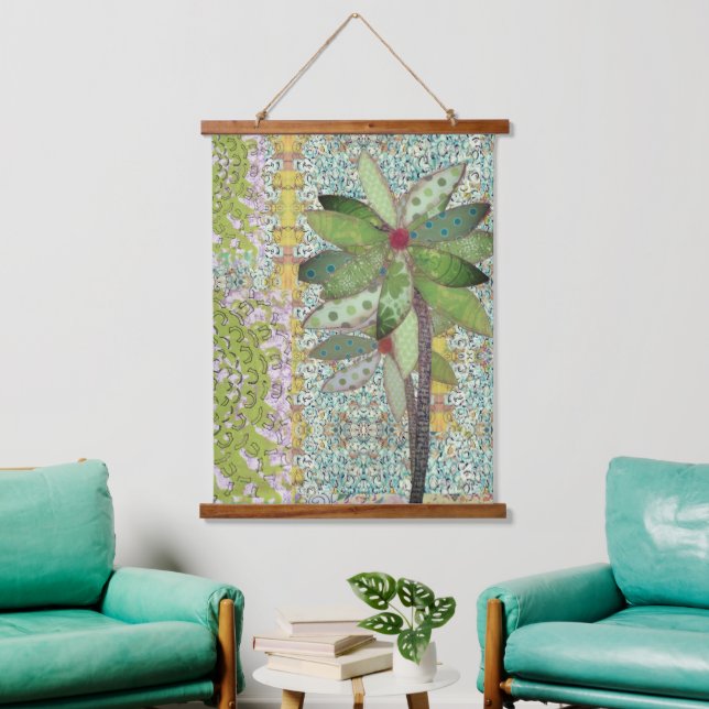 Tapestry - Palm Flower (Living Room)
