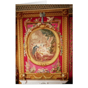 Tapestry panel depicting Cupid and Psyche