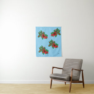 Tapestry : Poinsettia