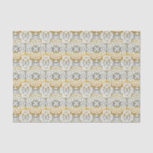 Tapestry Rosette II Tissue Paper