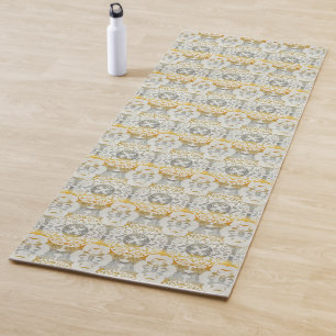 Tapestry Rosette II Yoga Mat