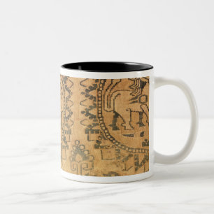 Tapestry, Western Asian, 7th-8th century Two-Tone Coffee Mug
