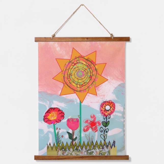 Tapestry - Whimsical Flowers (Front)
