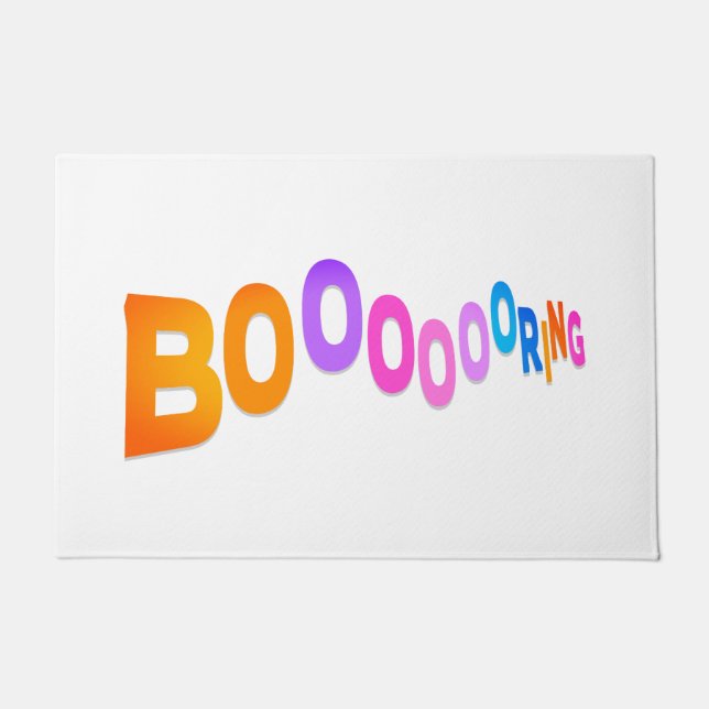 Tapete BOOOOORING Doormat (Front)
