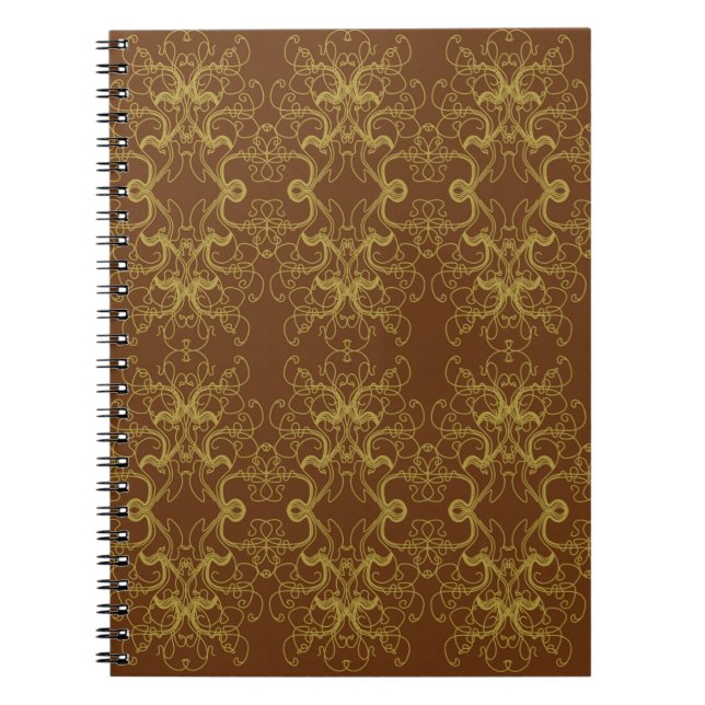 Tapete - Vintage baroque style illustration Notebook (Front)