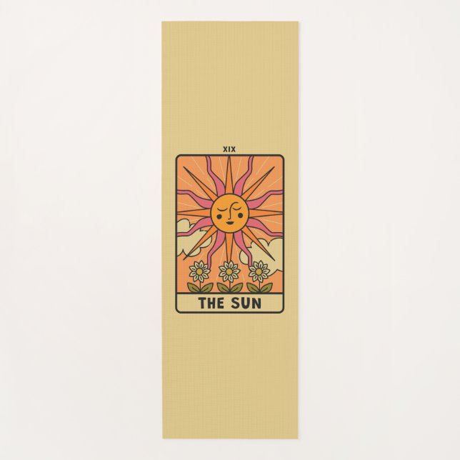 Tapete Yoga - The Sun Mat (Front)