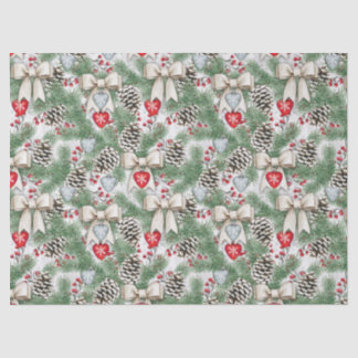 Taping and meshes tissue paper