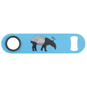 Tapir cartoon illustration