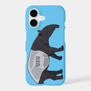 Tapir cartoon illustration