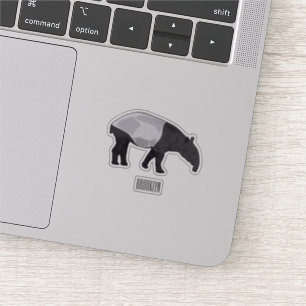 Tapir cartoon illustration