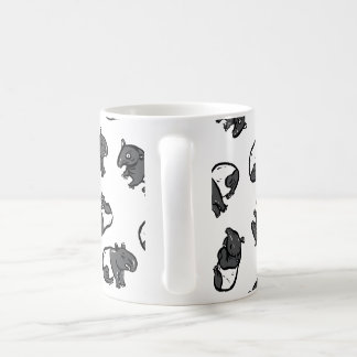 Tapir family coffee mug