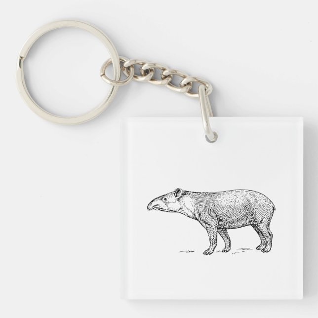 Tapir Key Ring (Front)