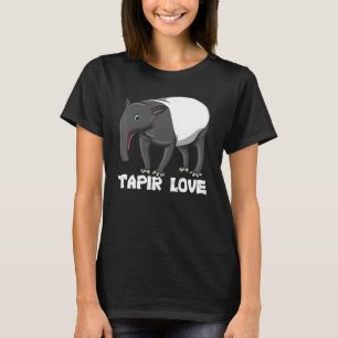 Tapir Love Mammal From South America Wildlife 1 T-Shirt