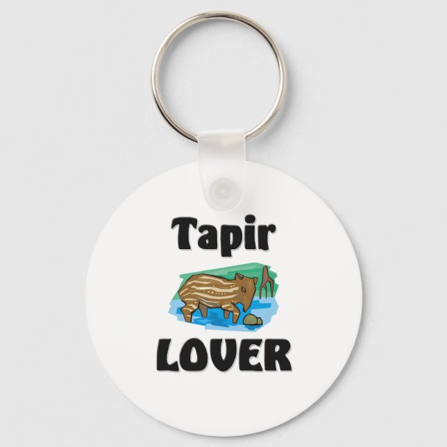 Tapir Lover Key Ring (Front)