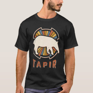 Tapir Vintage Classic Retro Animal Love T-Shirt