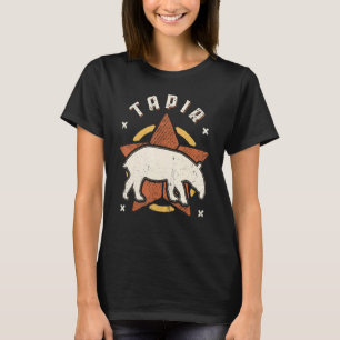 Tapir Vintage Retro Classic Animal T-Shirt