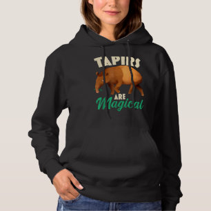 Tapirs Are Magical Wildlife Animal Zookeeper Hoodie