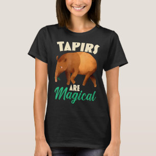 Tapirs Are Magical Wildlife Animal Zookeeper T-Shirt