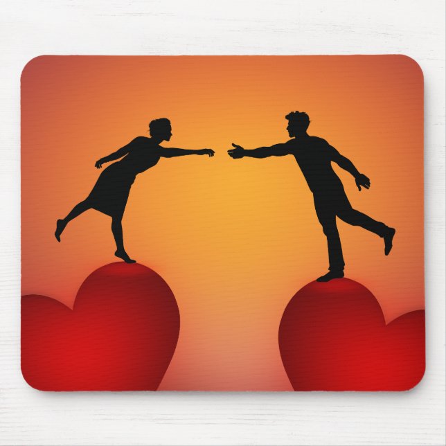 Tapis De Souris Besoin d'amour Mouse Pad (Front)