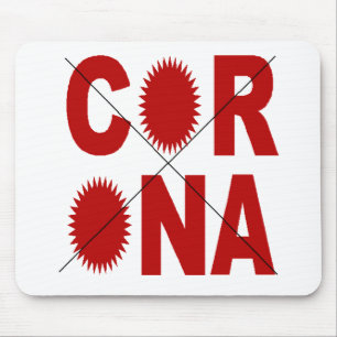 Tapis de souris blanc CORONA X Mouse Pad