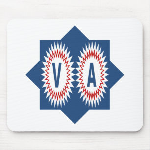 Tapis de souris blanc SOLEILS VIRGINIA Mouse Pad