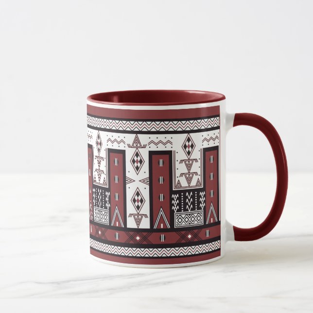 TAPIS MZAB AMAZIGH GHARDAIA ALGERIE  MUG (Right)