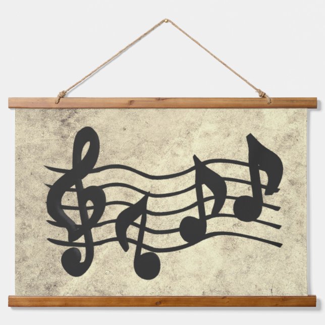 Tapisserie murale cadre en bois - Hanging Harmony Hanging Tapestry (Front)