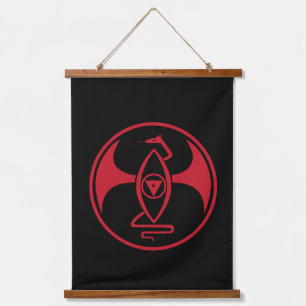 Tapisserie murale cadre en bois hanging tapestry