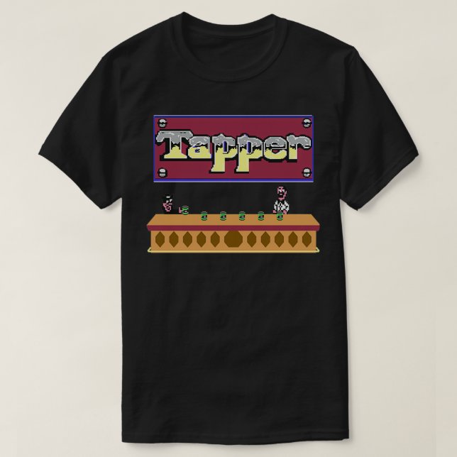 Tapper C64 T-Shirt (Design Front)