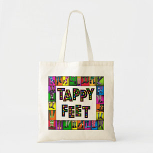 Tappy Feet - Tap Dance Tote Bag