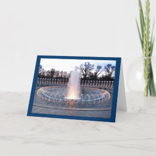"Taps" at the WWII Memorial Card