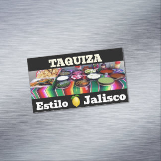 taquiza estilo jalisco 	Magnetic business card