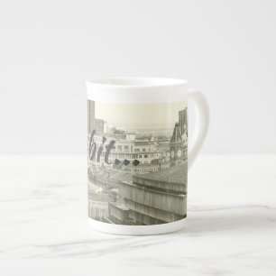 Tara a bit on Bone China mug, Birmingham skyline Mug
