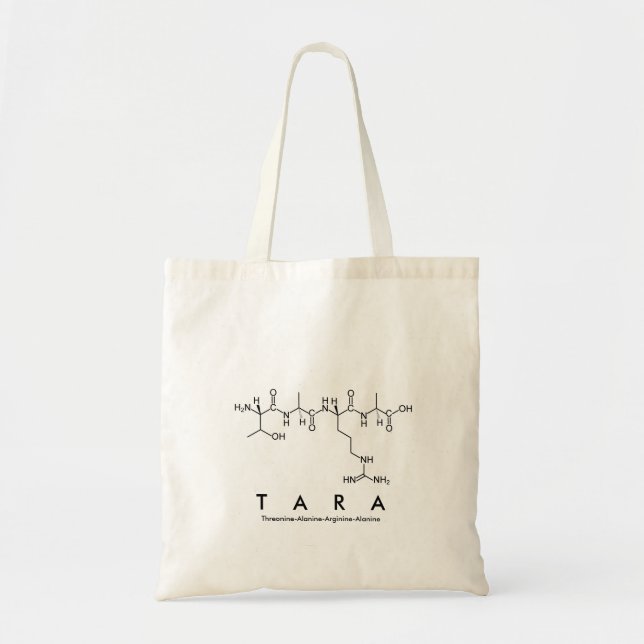 Tara peptide name bag (Front)