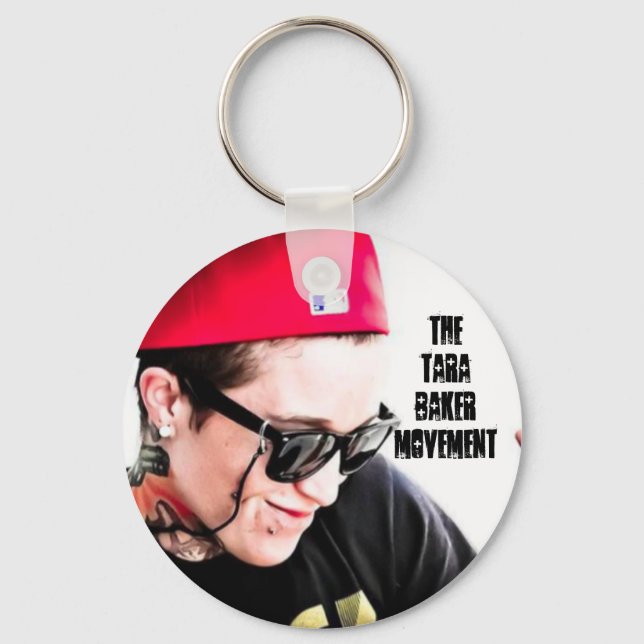 TaraBaker Movement Keychain Button 1 (Front)