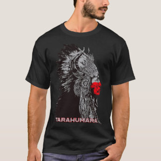 Tarahumara Mexican Indian Proud Chief Vintage Resp T-Shirt