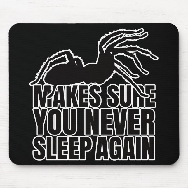 Tarantula Birdeater Spider – Arachnology Geek Mouse Pad (Front)