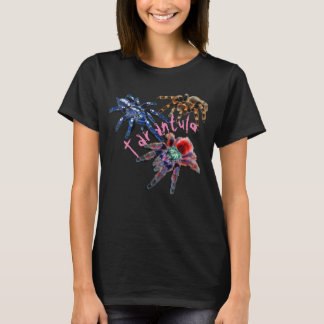 Tarantula blue/red/orange/black tarantula spider T-Shirt