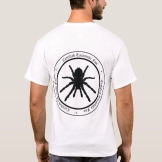 "Tarantula Fan" T-shirt (back logo)